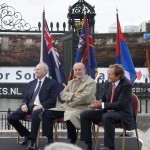 Creagh O’Connor, Prince Philip and Bill Muirhead enjoy a light hearted moment of proceedings