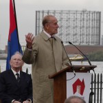 HRH The Duke of Edinburgh renaming the vessel